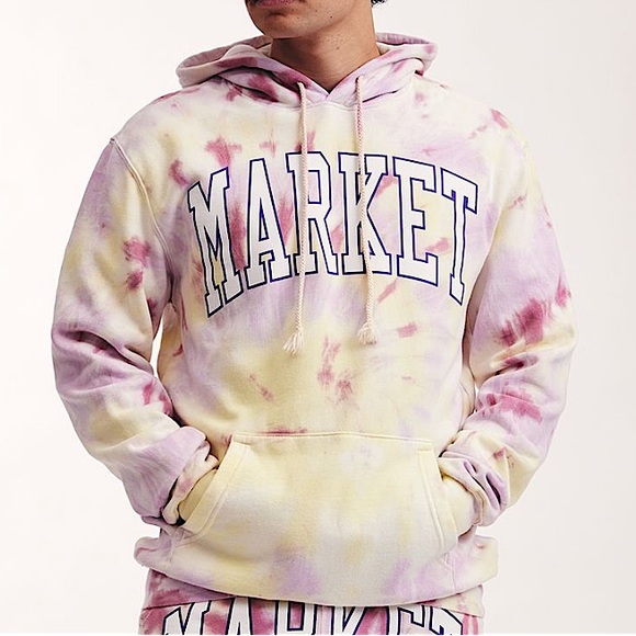 Market Boarder Arc tie-dye hoodie - Picture 7 of 7
